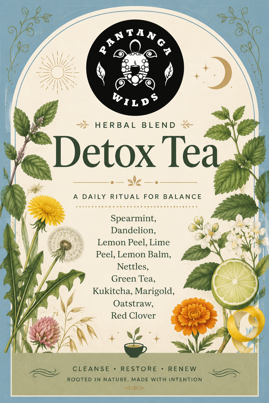 Pantanga Wilds Herbal Detox Tea